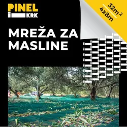 MREŽA ZA MASLINE 4X8 BEZ PROREZA | Pinel Krk